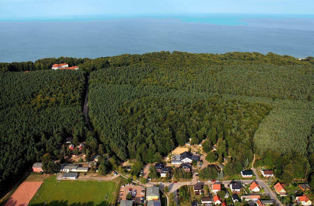 Das Hudewald Hotel & Resort Uckeritz Eksteriør bilde